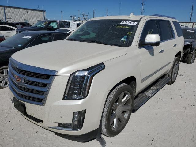 1GYS3NKJ3FR536300 - 2015 CADILLAC ESCALADE P CREAM photo 2