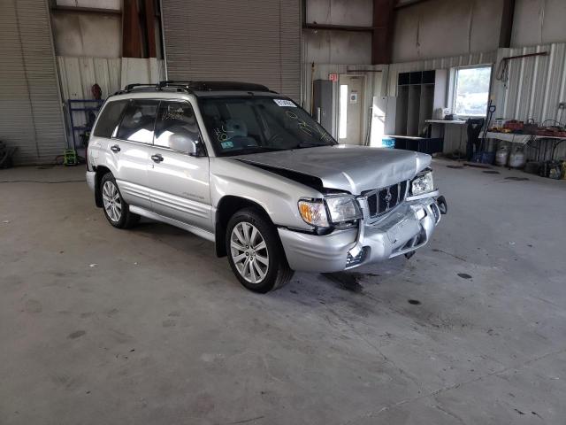 JF1SF65632H744399 - 2002 SUBARU FORESTER S SILVER photo 1