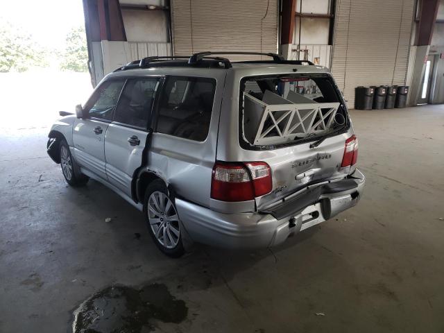 JF1SF65632H744399 - 2002 SUBARU FORESTER S SILVER photo 3
