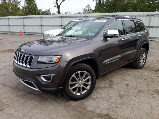 1C4RJFBG8EC266499 - 2014 JEEP GRAND CHER GRAY photo 2