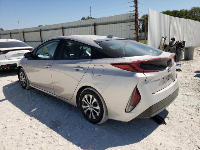 JTDKAMFP5M3195552 - 2021 TOYOTA PRIUS PRIM 银色 照片 3