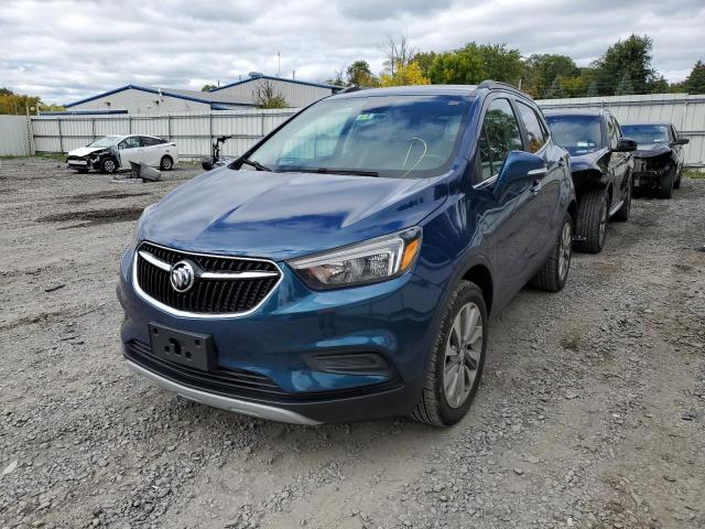 KL4CJESB9KB760502 - 2019 BUICK ENCORE PRE BLUE photo 2