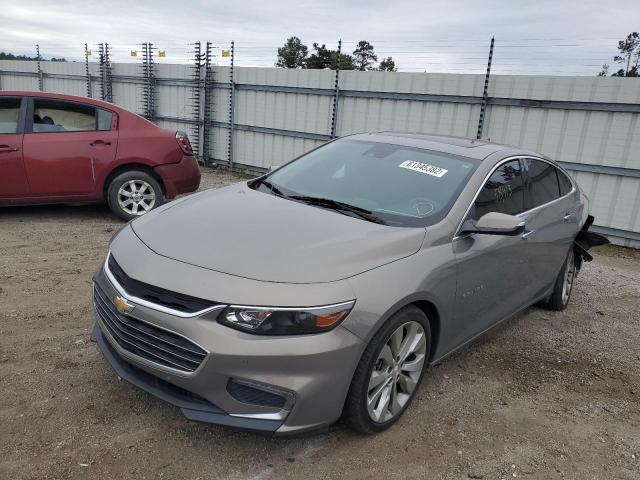 1G1ZE5SX3JF206081 - 2018 CHEVROLET MALIBU PRE ნაცრისფერი ფოტო 2