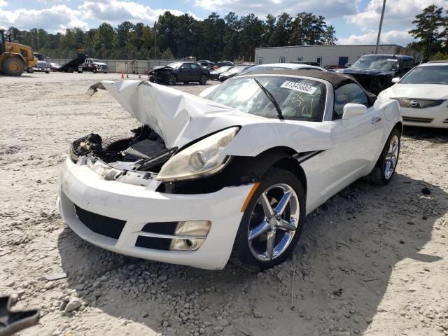 1G8MB35B37Y104401 - 2007 SATURN SKY WHITE photo 2