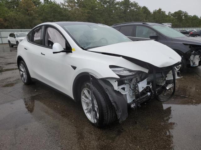 5YJYGDEE5MF193649 - 2021 TESLA MODEL Y WHITE photo 1