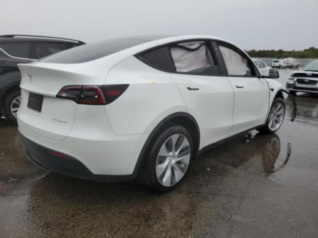 5YJYGDEE5MF193649 - 2021 TESLA MODEL Y أبيض صورة 4