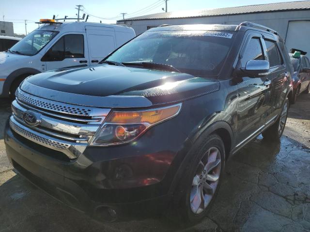 1FM5K8D8XDGB52357 - 2013 FORD EXPLORER X GREEN photo 2