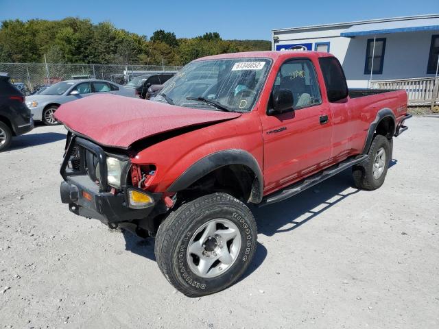 5TEWN72NX1Z861202 - 2001 TOYOTA TACOMA XTR RED photo 2