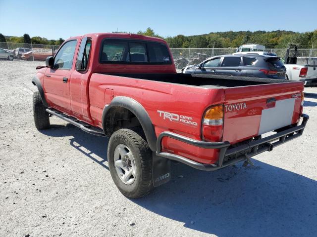 5TEWN72NX1Z861202 - 2001 TOYOTA TACOMA XTR RED photo 3