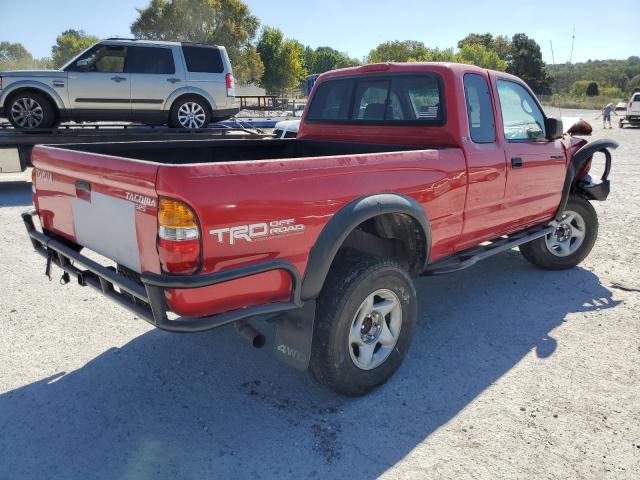 5TEWN72NX1Z861202 - 2001 TOYOTA TACOMA XTR RED photo 4