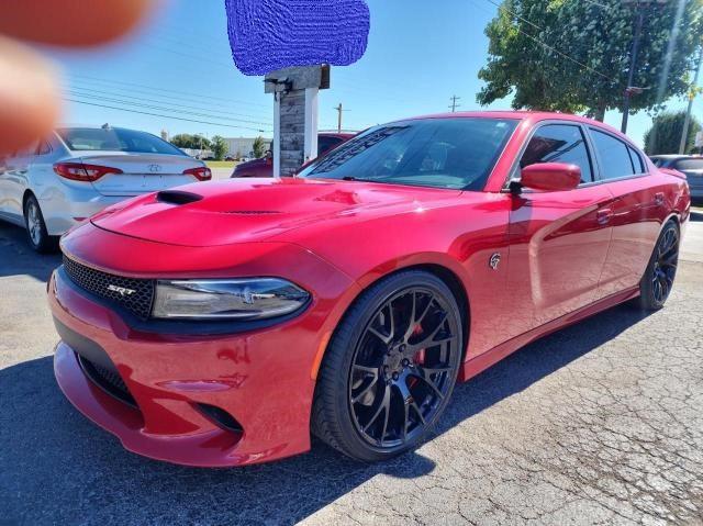 2C3CDXL93HH509855 - 2017 DODGE CHARGER SR RED photo 2