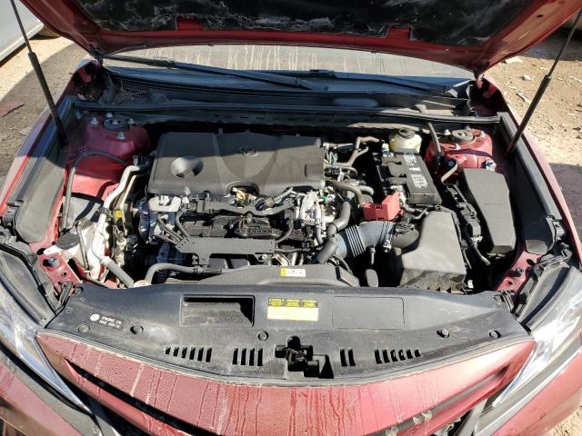 4T1B11HK0JU533702 - 2018 TOYOTA CAMRY LE A RED photo 7