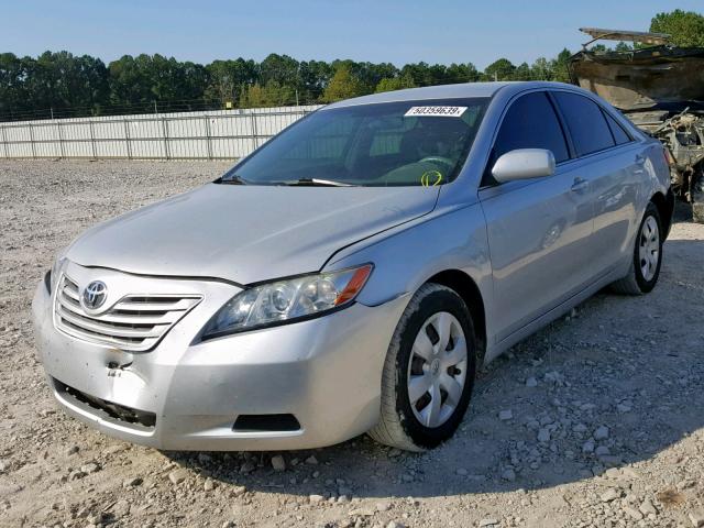 4T1BE46K07U180377 - 2007 TOYOTA CAMRY CE SILVER photo 2