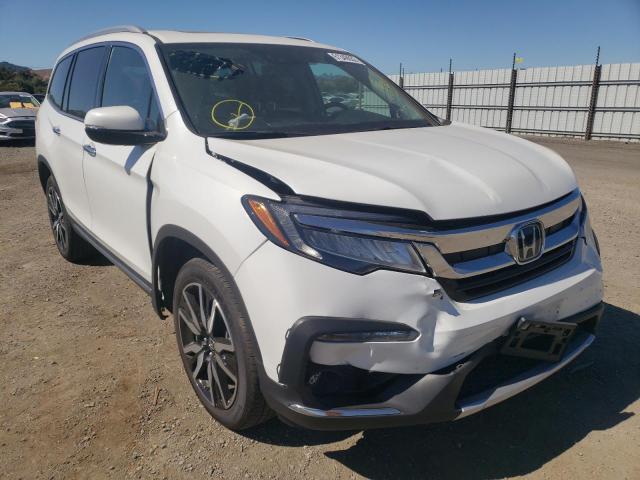 5FNYF6H01MB074138 - 2021 HONDA PILOT ELIT WHITE photo 1