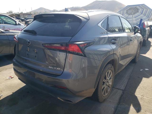 JTJDARBZ3M2182167 - 2021 LEXUS NX 300 BAS GRAY photo 4