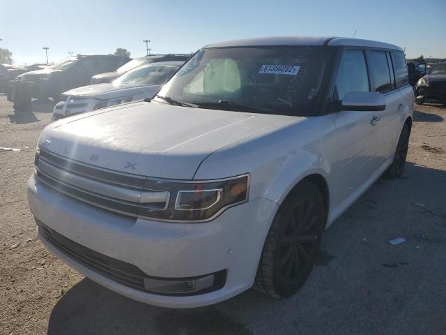 2FMHK6DT3DBD02824 - 2013 FORD FLEX LIMIT WHITE photo 2