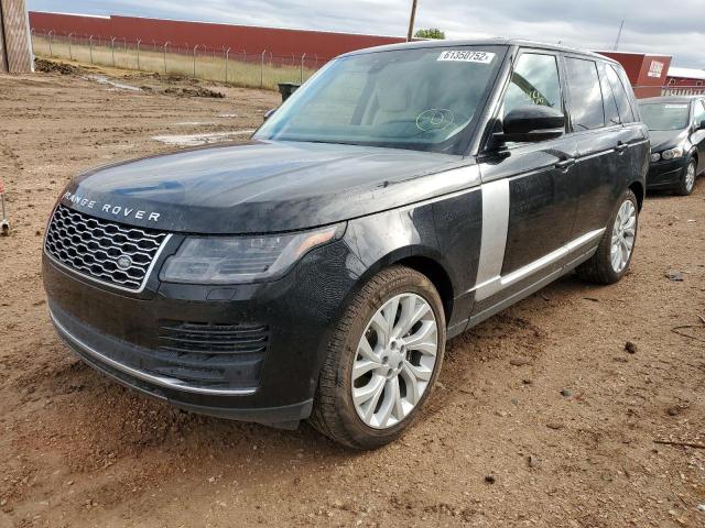 SALGS2RU8MA435898 - 2021 LAND ROVER RANGE ROVE BLACK photo 2