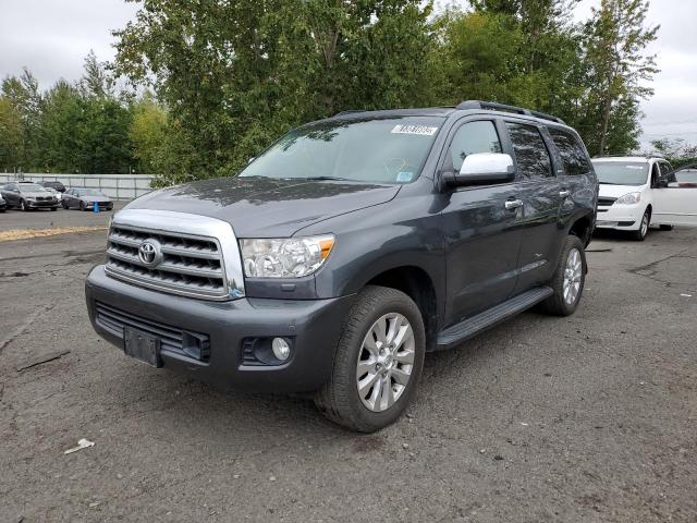 5TDDY5G1XCS055949 - 2012 TOYOTA SEQUOIA PL GRAY photo 2