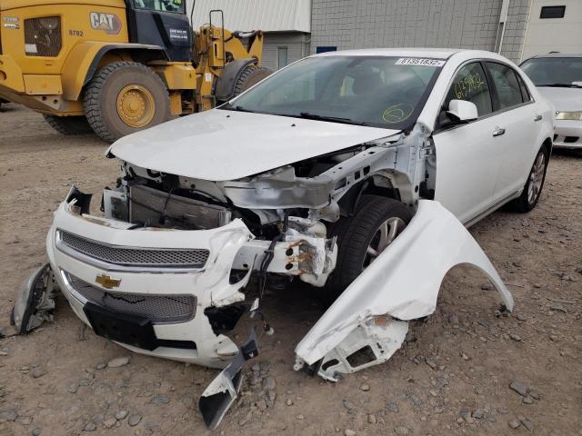 1G1ZE5E01AF324869 - 2010 CHEVROLET MALIBU LTZ თეთრი ფოტო 2