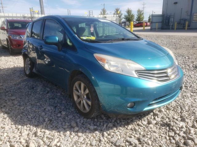 3N1CE2CP3EL383562 - 2014 NISSAN VERSA NOTE BLUE photo 1