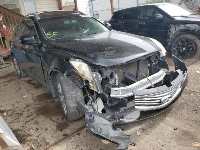 JNKAJ09F48M357323 - 2008 INFINITI EX35 BASE BLACK photo 1