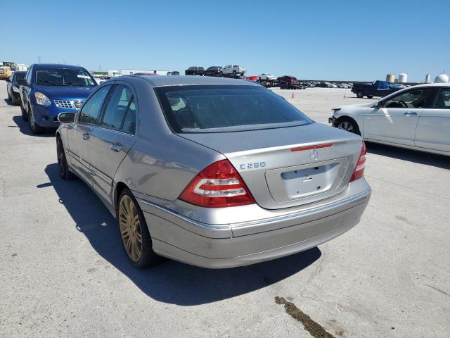 WDBRF54H37F858510 - 2007 MERCEDES-BENZ C 280 TWO TONE photo 3