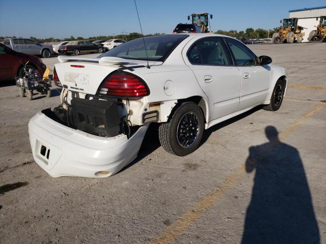 1G2NF52E74C195193 - 2004 PONTIAC GRAND AM S WHITE photo 4