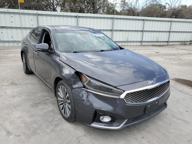 KNALC4J1XJ5098149 - 2018 KIA CADENZA LU GRAY photo 1