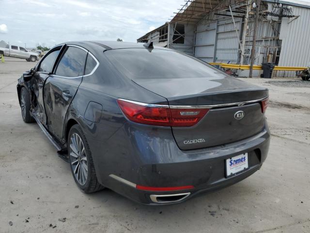 KNALC4J1XJ5098149 - 2018 KIA CADENZA LU GRAY photo 3