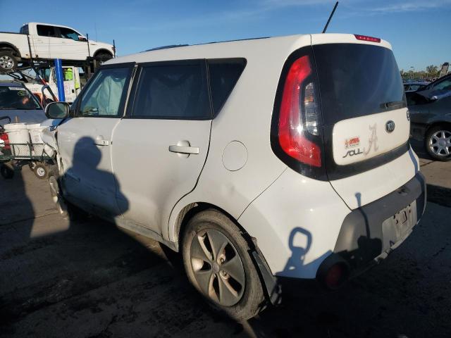 KNDJN2A26F7161969 - 2015 KIA SOUL WHITE photo 2