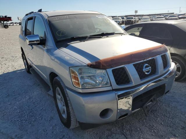 5N1AA08A14N745651 - 2004 NISSAN ARMADA SE SILVER photo 1