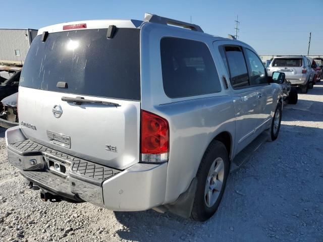 5N1AA08A14N745651 - 2004 NISSAN ARMADA SE SILVER photo 4