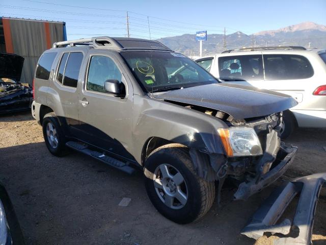 5N1AN08U47C527654 - 2007 NISSAN XTERRA CHARCOAL photo 1