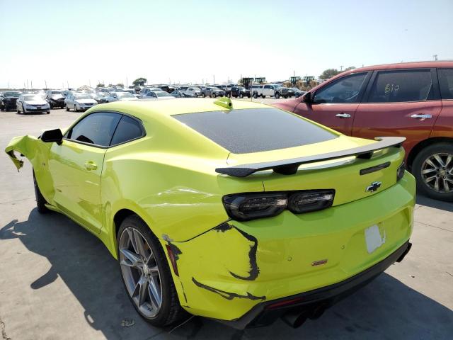 1G1FG1R70L0111043 - 2020 CHEVROLET CAMARO SS Сары фото 3