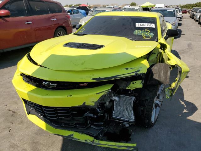 1G1FG1R70L0111043 - 2020 CHEVROLET CAMARO SS Сары фото 9