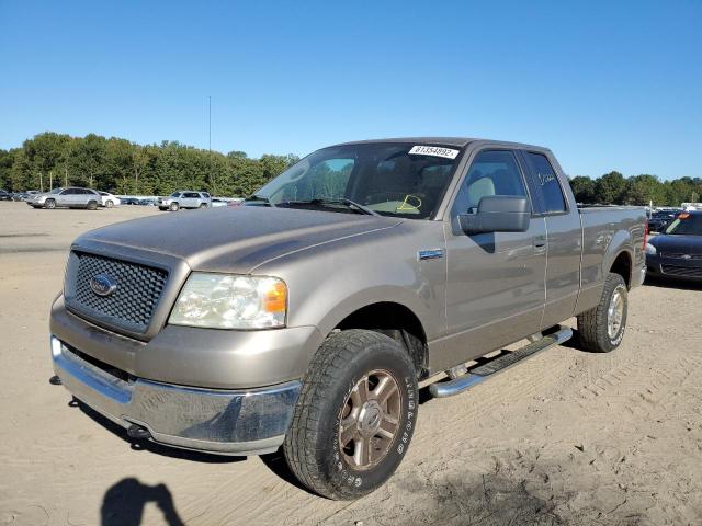 1FTPX145X5NA49397 - 2005 FORD F150 CREW BEIGE photo 2