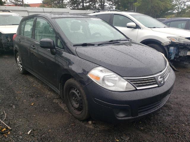 3N1BC13E98L409368 - 2008 NISSAN VERSA S BLACK photo 1