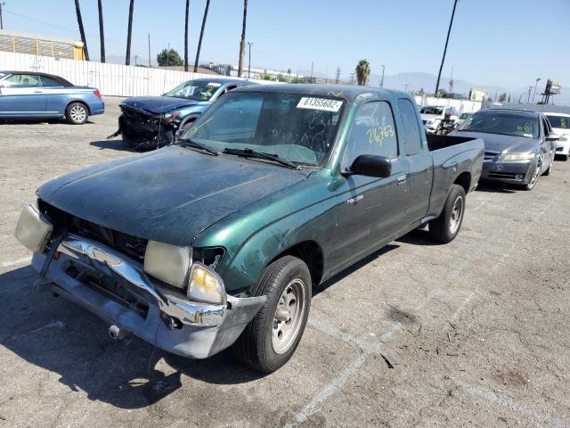 4TAVL52N1XZ567967 - 1999 TOYOTA TACOMA XTR GREEN photo 2