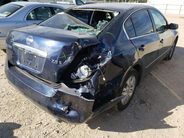 1N4AL2AP6CN520669 - 2012 NISSAN ALTIMA BAS BLUE photo 4