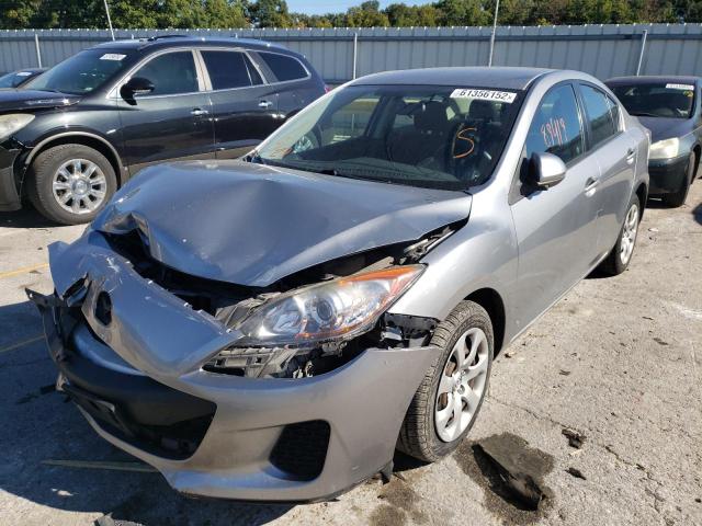 JM1BL1TG2D1841851 - 2013 MAZDA 3 I SILVER photo 2