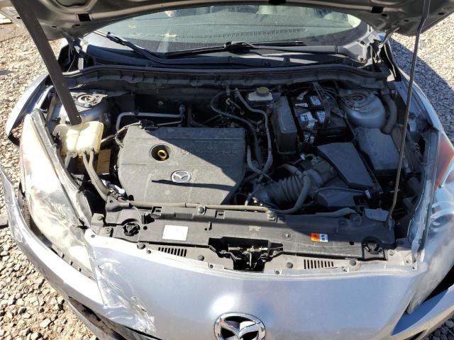 JM1BL1UF1C1507945 - 2012 MAZDA 3 I SILVER photo 7