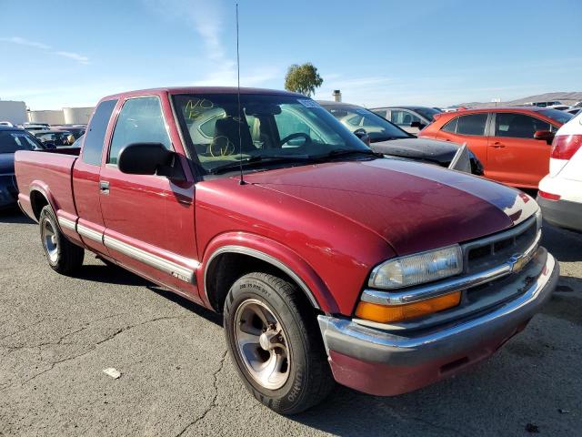 1GCCS1954Y8294804 - 2000 CHEVROLET S-10 RED photo 1