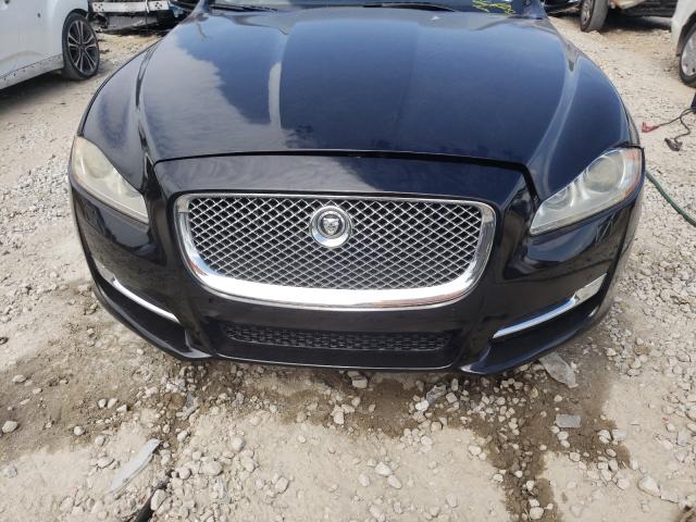 SAJWJ1CD3G8V98352 - 2016 JAGUAR XJ BLACK photo 9