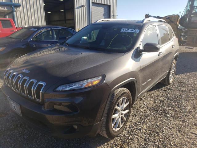 1C4PJMLX0JD601835 - 2018 JEEP CHEROKEE L GRAY photo 2