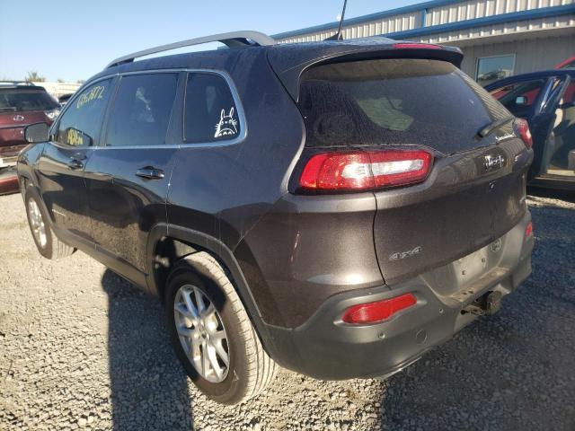 1C4PJMLX0JD601835 - 2018 JEEP CHEROKEE L GRAY photo 3