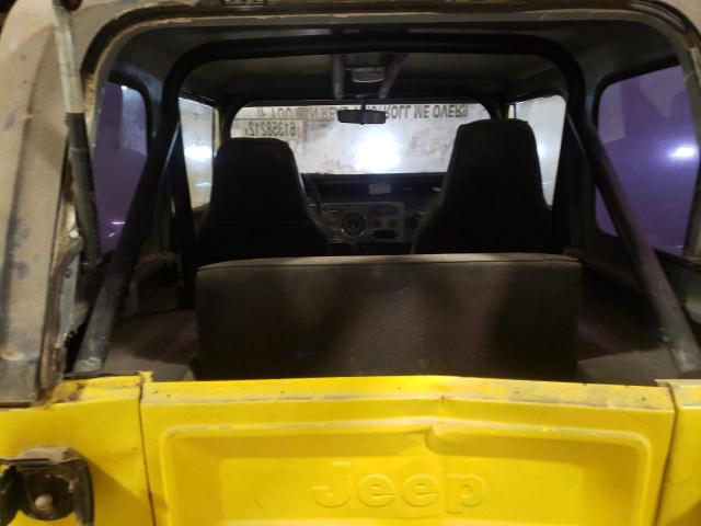 J9F93AH832272 - 1979 JEEP CJ YELLOW photo 6