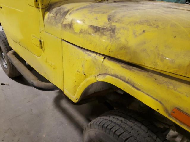 J9F93AH832272 - 1979 JEEP CJ YELLOW photo 9