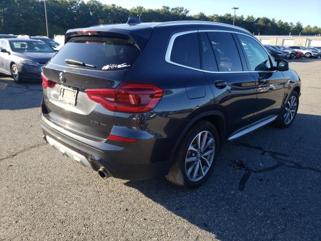 5UXTR9C59JLD68936 - 2018 BMW X3 XDRIVE3 GRAY photo 4