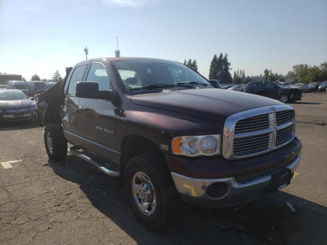3D7KU28D74G160349 - 2004 DODGE RAM 2500 S MAROON photo 1