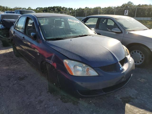 JA3AJ26E14U016513 - 2004 MITSUBISHI LANCER ES BLUE photo 1